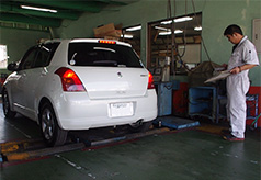 45分で完了の高速車検